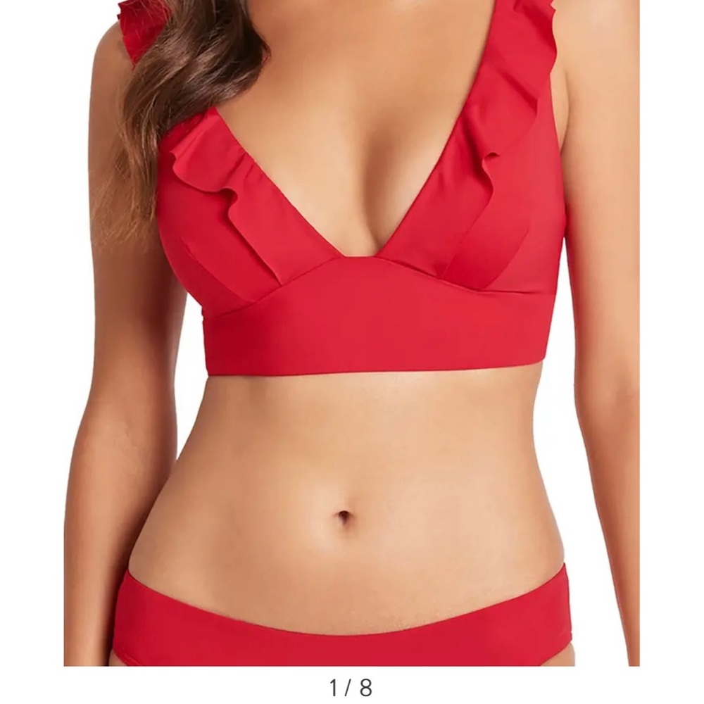 Sea Level red bikini US 8